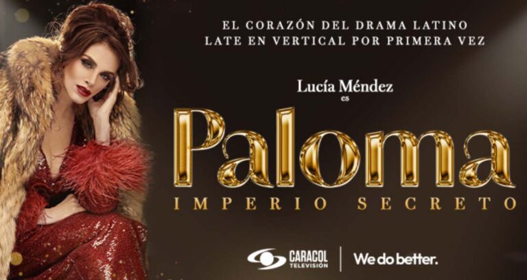 Lucía Méndez protagoniza «Paloma», su primer drama en formato vertical distribuido por Caracol TV