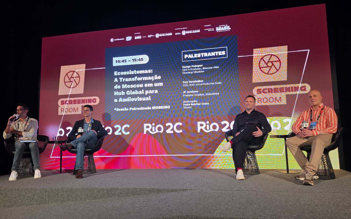 Moscow Film Cluster en Rio2C 2026: incentivos financieros y rodaje remoto